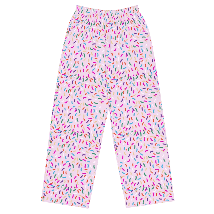 Light Pink Sprinkle Wide Pant product image (1)