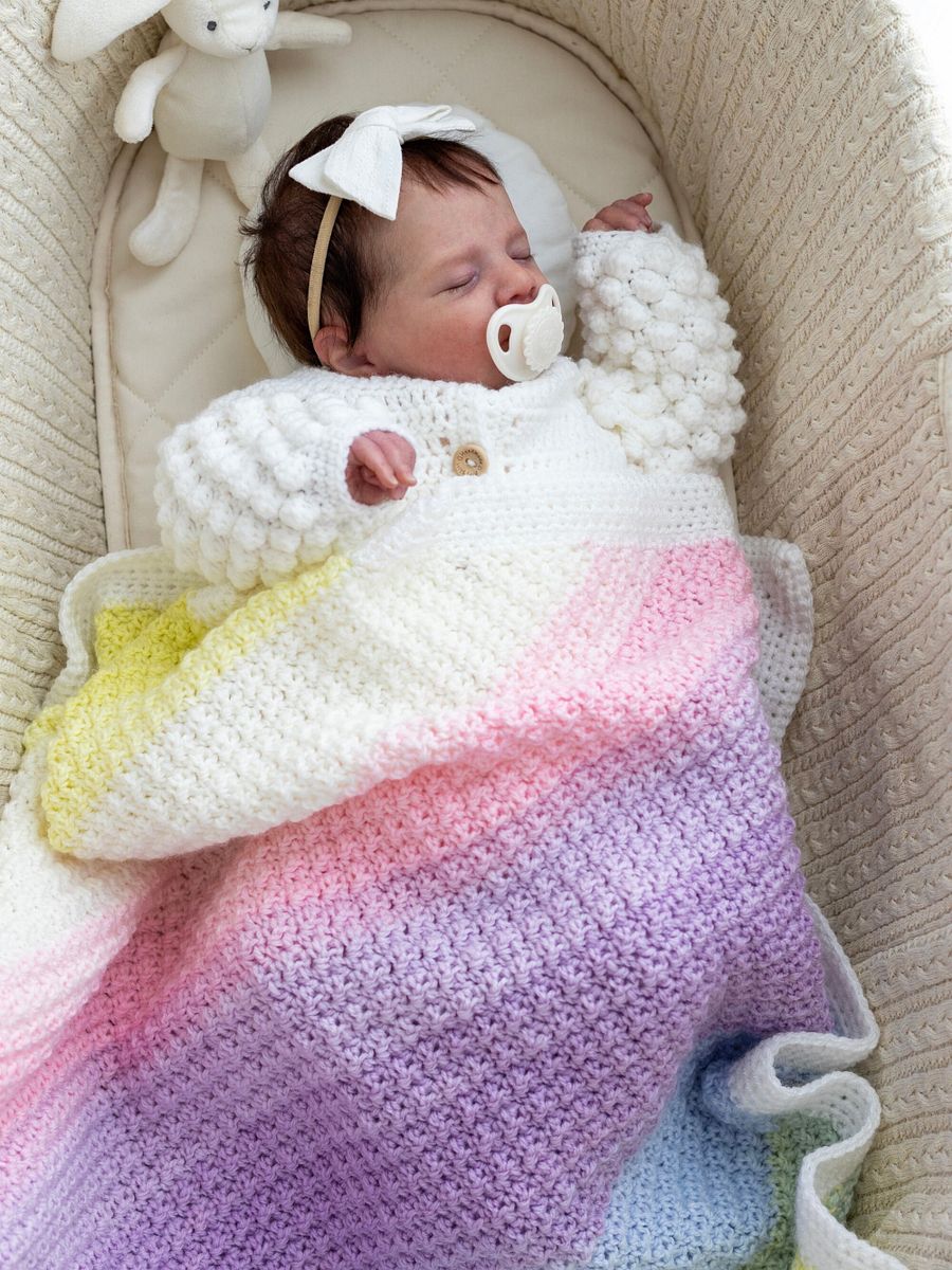 Crochet Pattern: C2C Baby Blanket product image (7)
