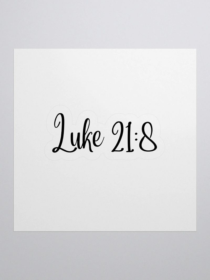 Luke 21:8
