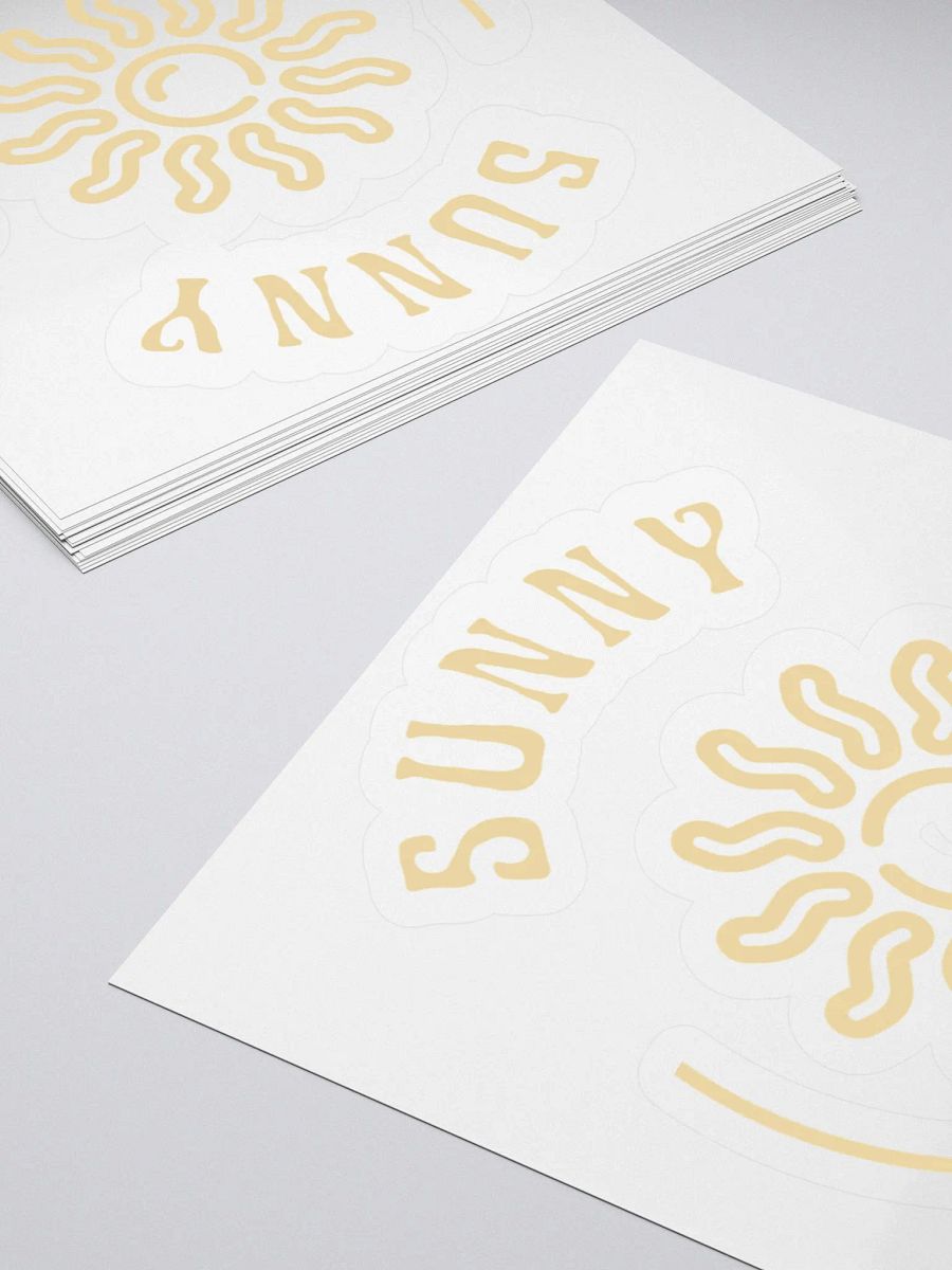 Sunny as can be sticker product image (16)