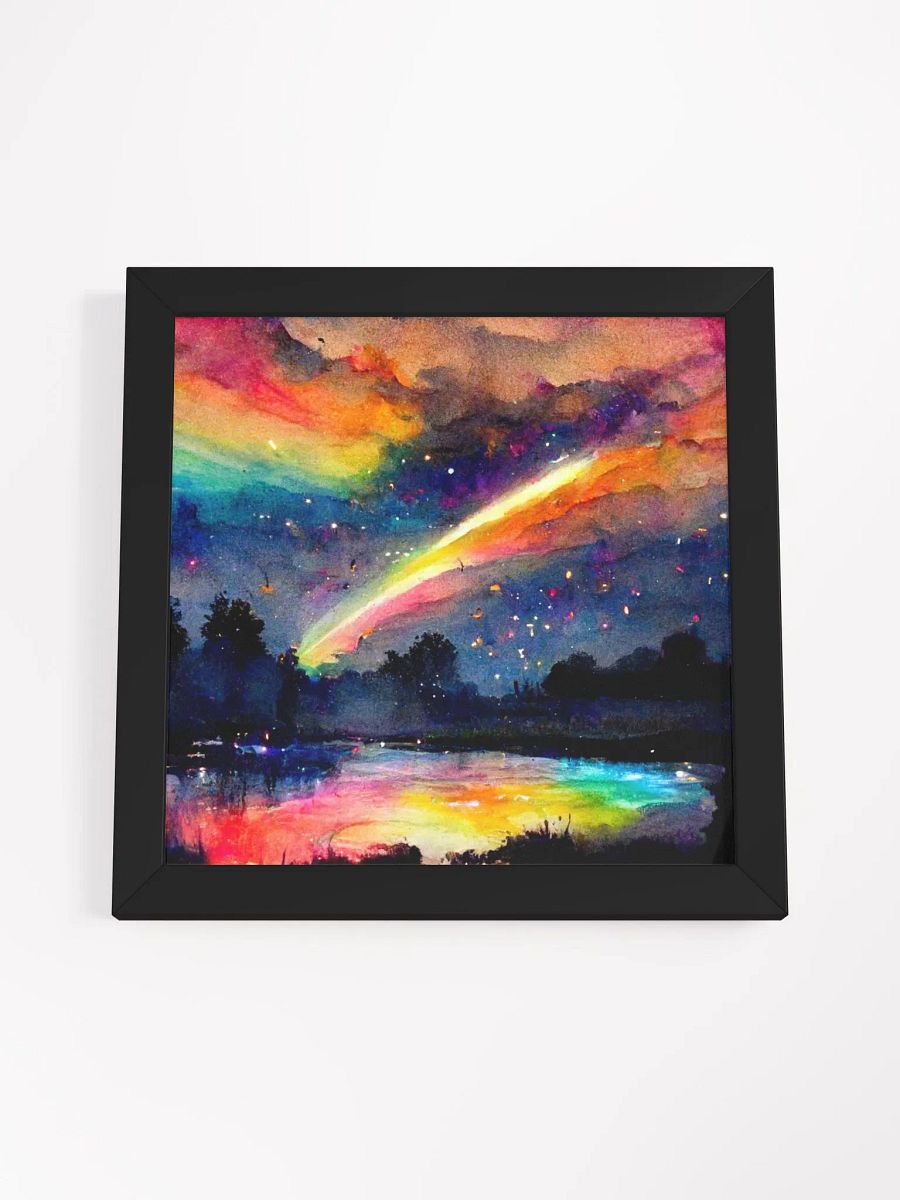 Vibrant Ayous Wood Framed Matte Poster product image (18)
