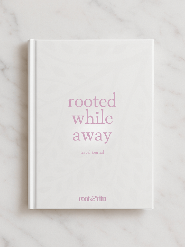Rooted While Away | Printable Travel Journal for Reflection and Presence product image (1)