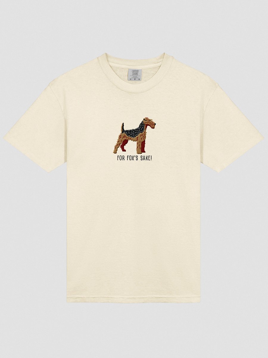 For Fox's Sake! T-Shirt(Embroidered) of a Fox Terrier(Black & Tan) product image (53)