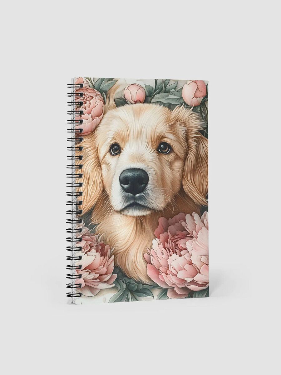 Peony Pup Notebook product image (1)
