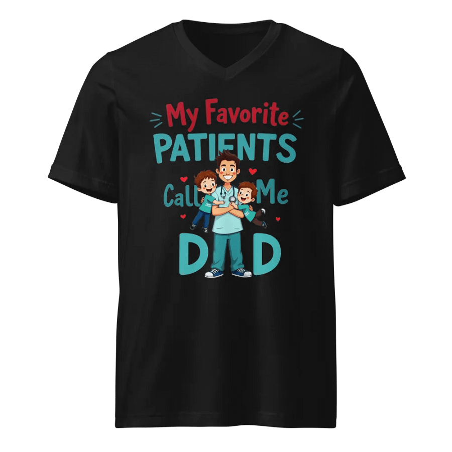 Dad Doctor Love v-neck Tee product image (1)