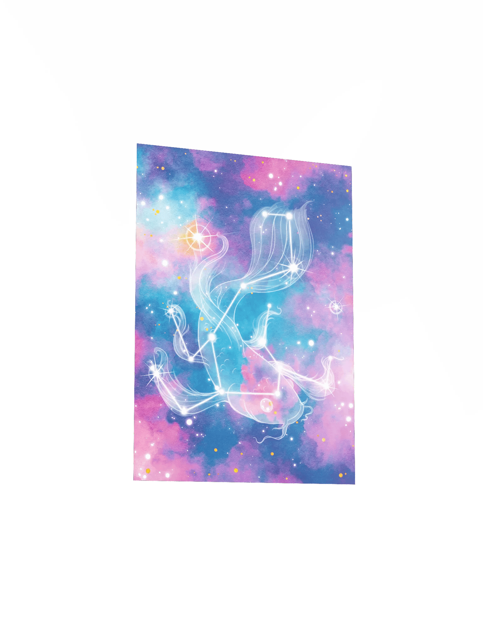 Cotton Candy Galaxy Koi - Print product image (3)