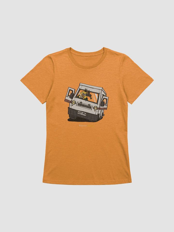 Wheelie Yellow driving women's T! product image (14)
