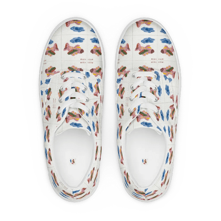Kid Airplane (Men's Lace-Up Canvas Shoes) product image (2)