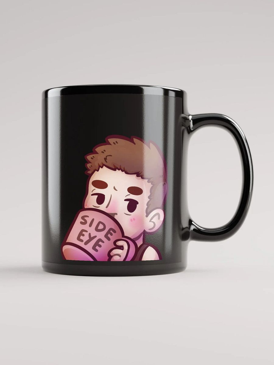 JeffBrutlag Side-Eye Mug (Black) product image (2)