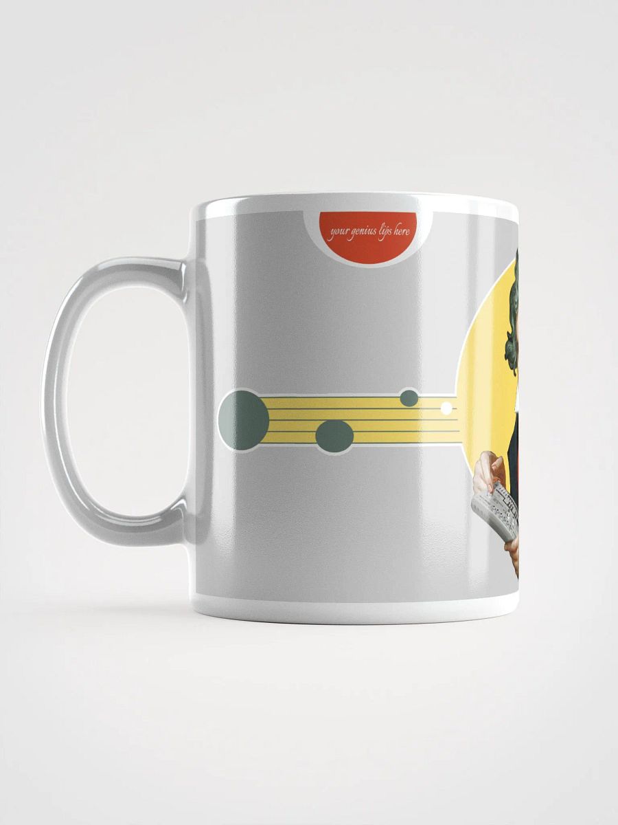 Roland van Beethoven by Frank Fonik (TB 303), Techno EDM Genius Glossy Mug product image (6)