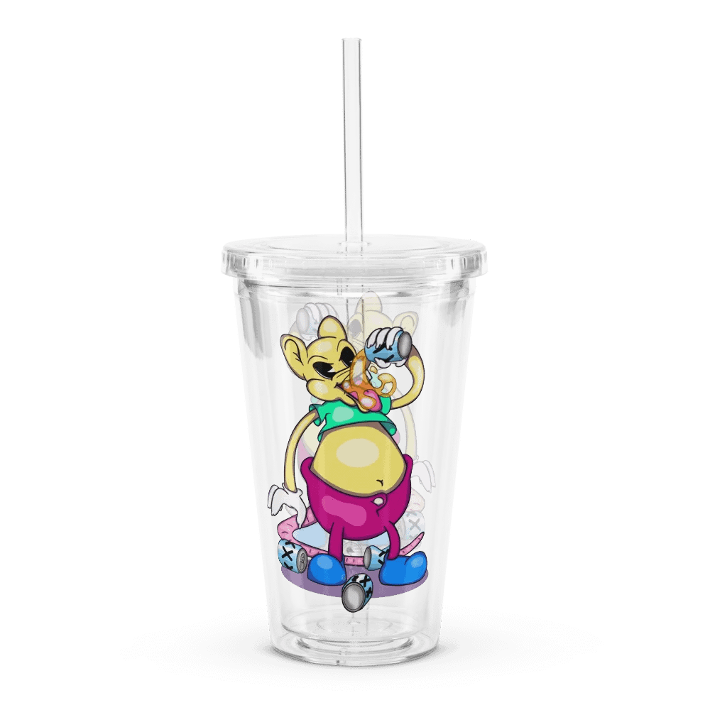 Drunk Rat Plastic Tumbler product image (4)