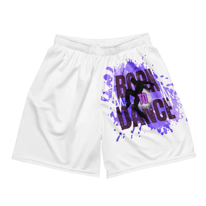Expressive Born to Dance His Silhouette Mesh Shorts product image (2)