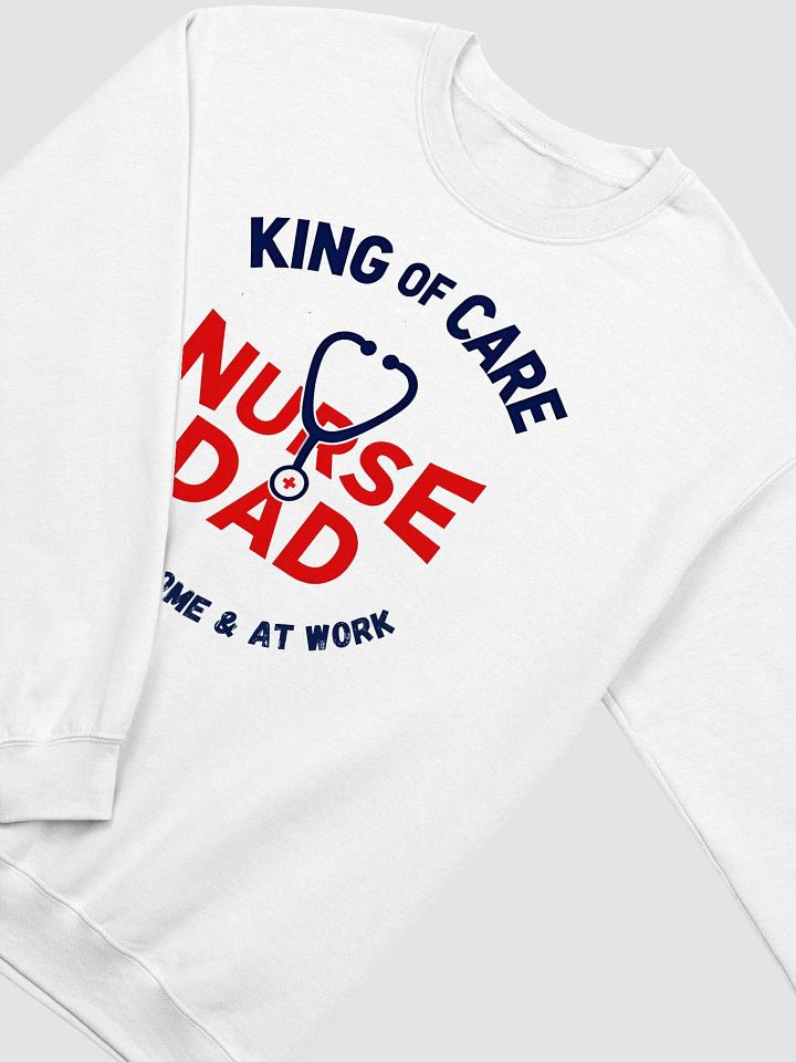 Royal Nurse Dad Crewneck Sweatshirt product image (18)