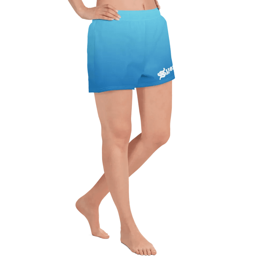 TAKE YOUR FLOWERS Women's Shorts Easter Blue product image (3)
