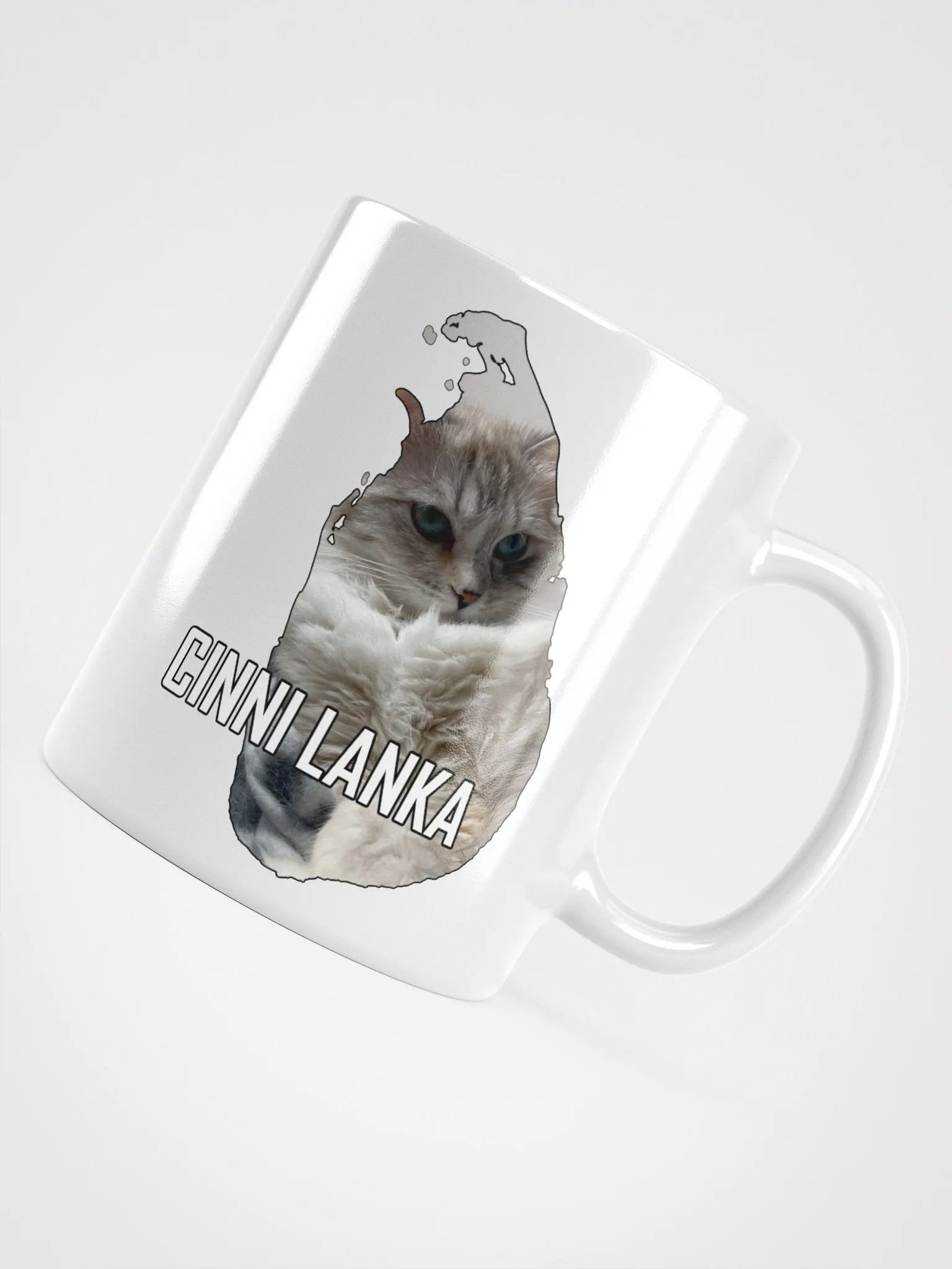 CINNI LANKA White Glossy Mug product image (7)