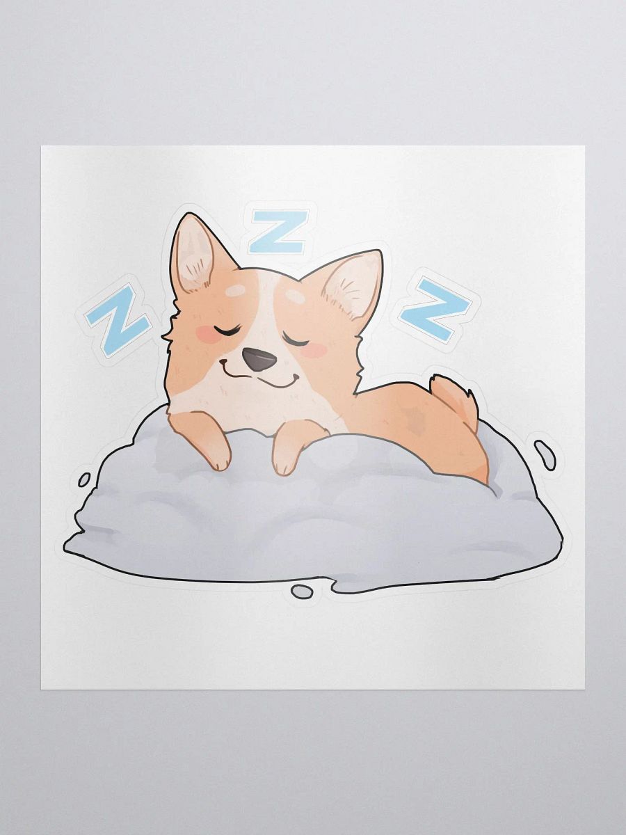 Dreamy Corgi Sticker product image (1)