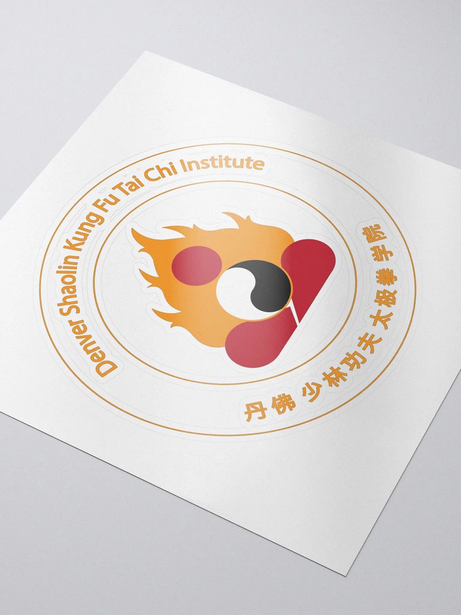 Orange Logo Sticker product image (3)