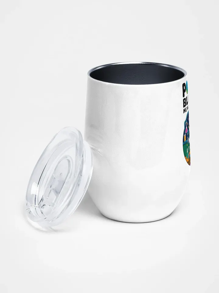 Lab Coat Squirrel Wine Tumbler product image (2)