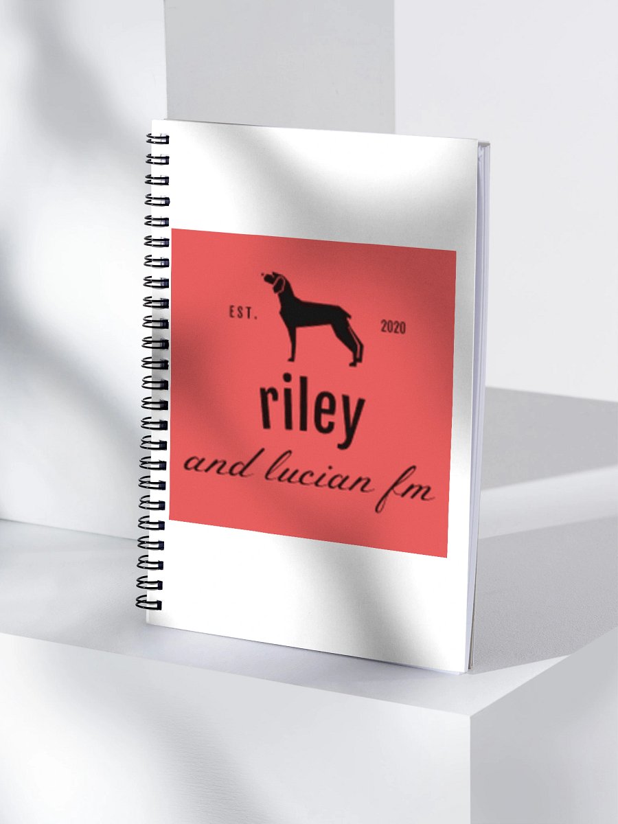 Riley & Lucian FM Spiral Notebook product image (4)