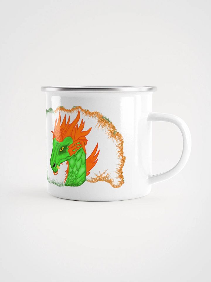 Fiery Dragon Enamel Mug product image (1)