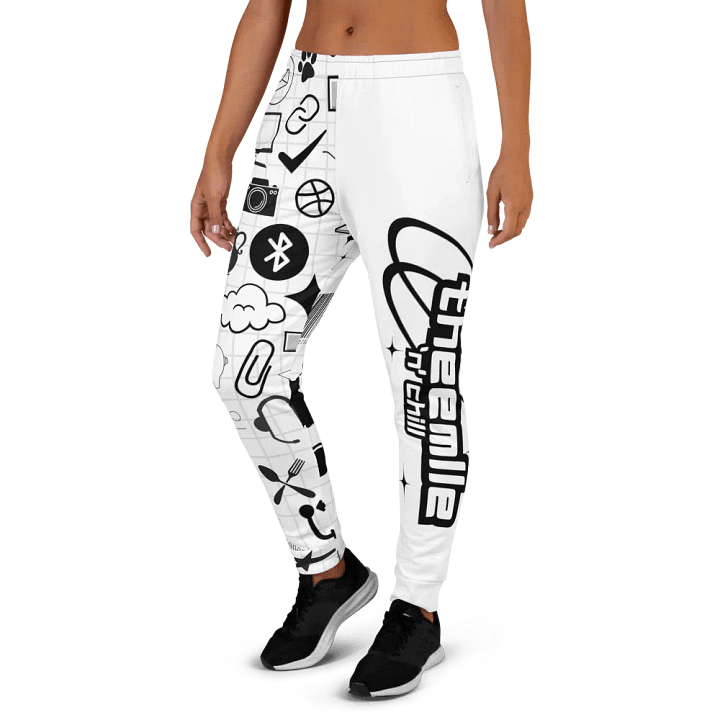 TheeMlle'N'Chill - All Over Print Joggers product image (2)