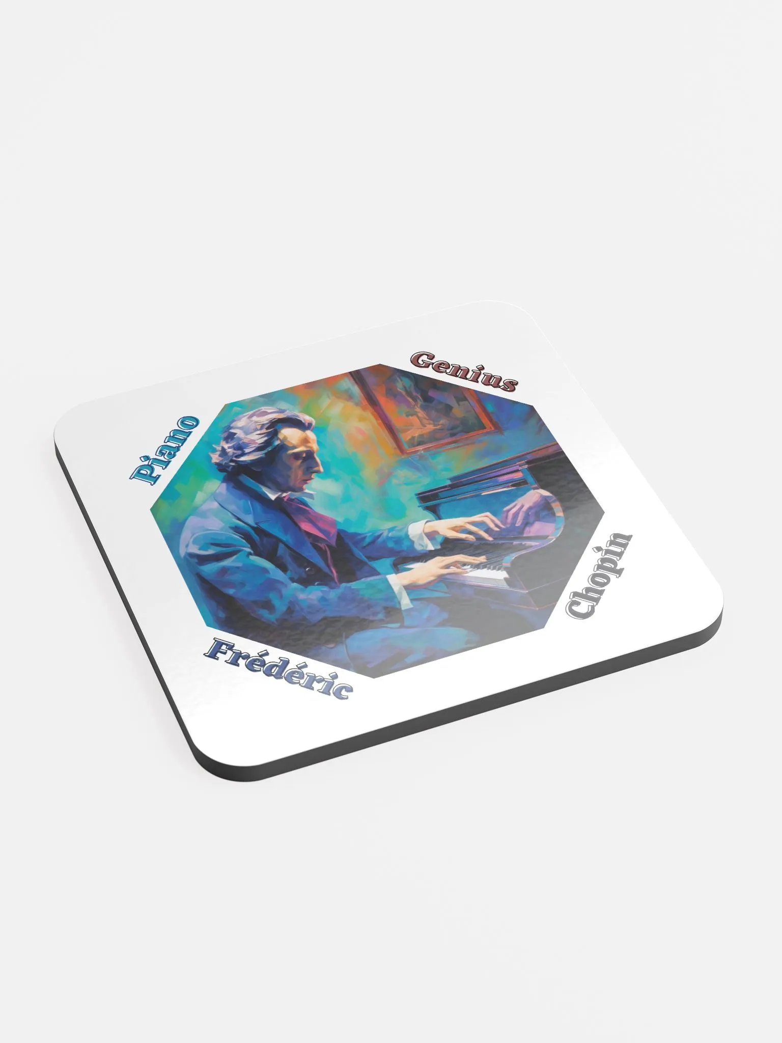 Frédéric Chopin [Playing Piano] - Piano Genius | Coaster product image (2)