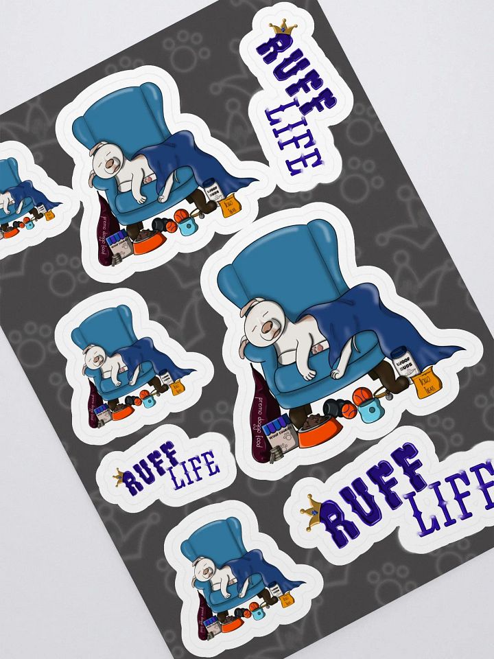 Ruff Life Sticker Sheet product image (1)
