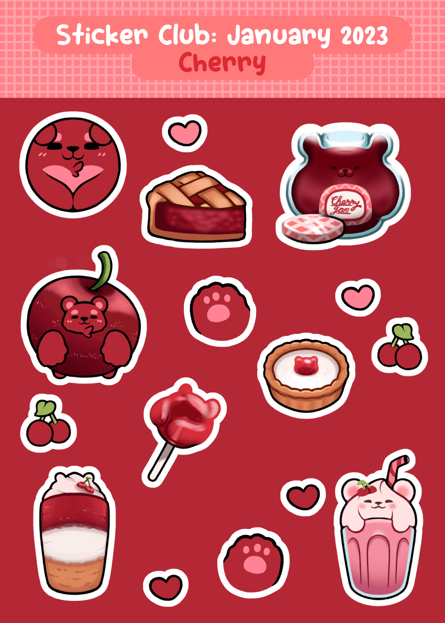 Sticker Club Sheets 2023 product image (1)