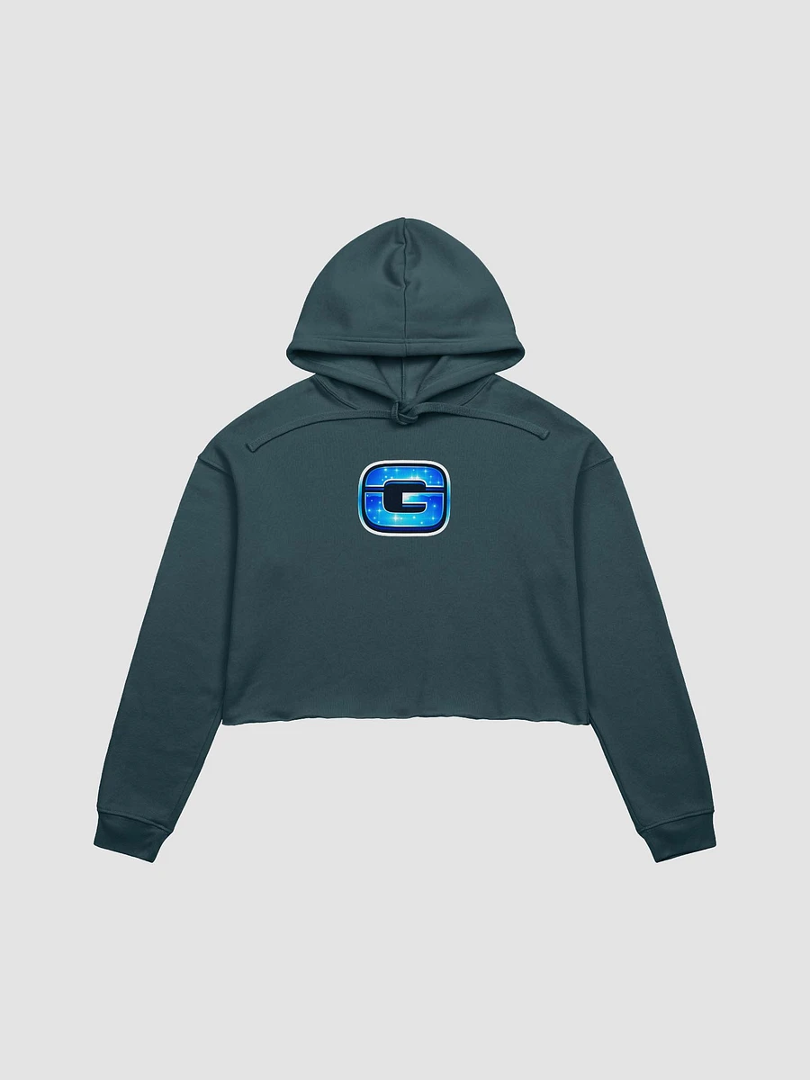 Just G Cropped Hoodie but make it blue product image (6)