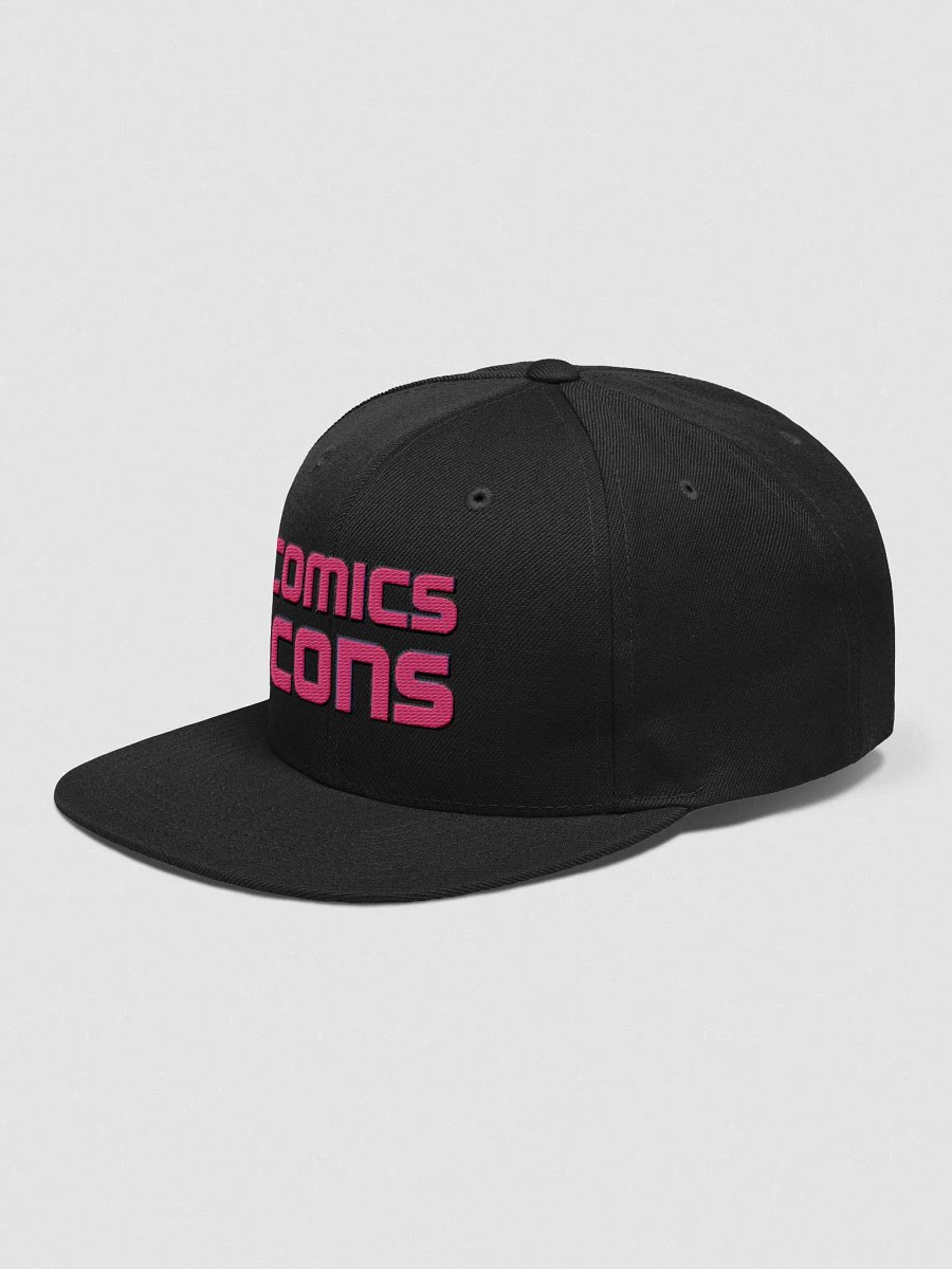 Iconic Pink Logo Snapback Cap product image (17)
