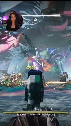 Nezzy can hit ya'll ⚾️
.
#destiny2 #twitchstream #destiny2raids #twitch #toughenupbuttercup #gamergirl #bungie #rootofnightmares