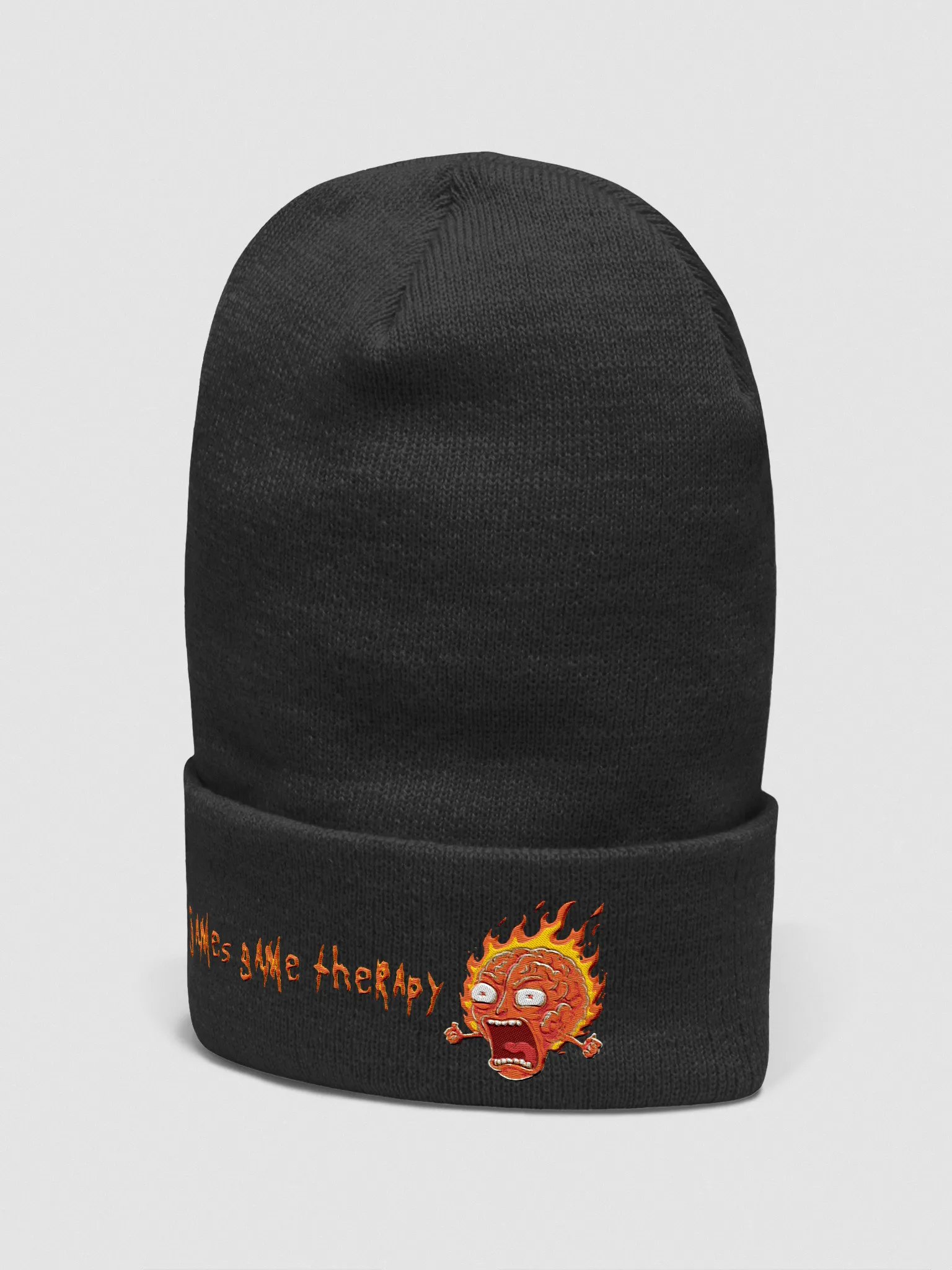 Flaming Brain Beanie product image (2)