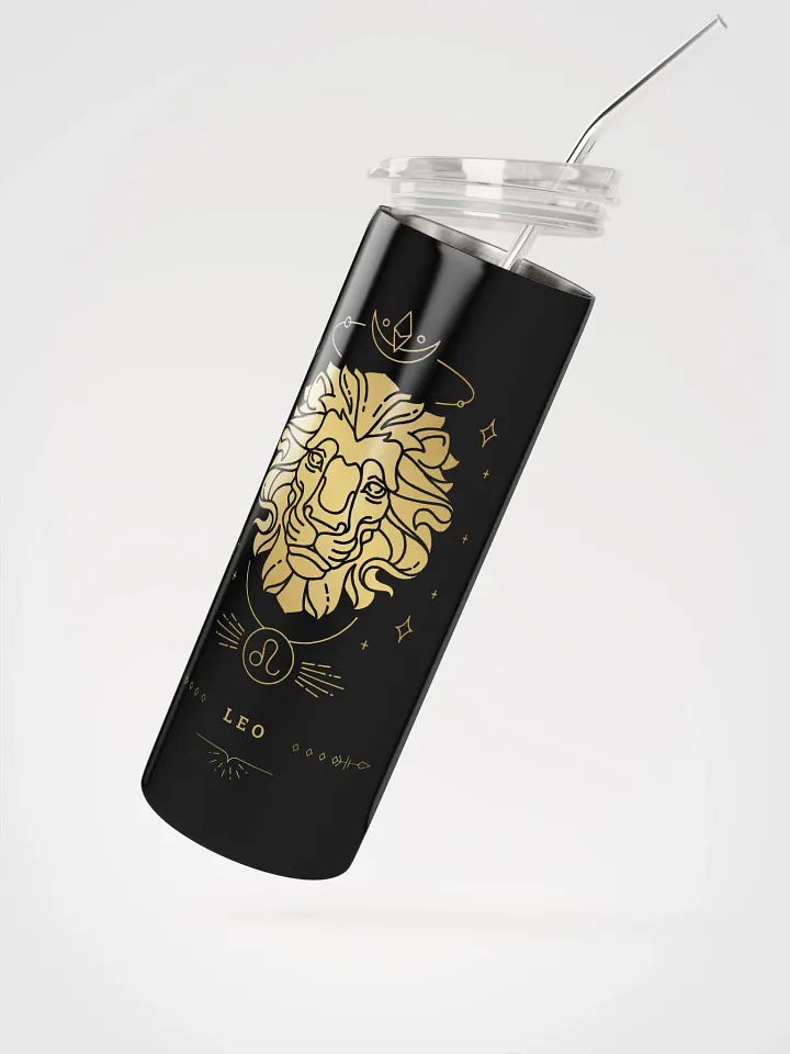 Radiate Leo Pride with our Stainless Steel Zodiac Tumbler | Eco-Friendly, Leo-Inspired Design! product image (2)
