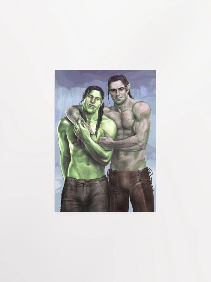 Baldr and Drafli Art Print, by Serene Yoshiko product image (1)