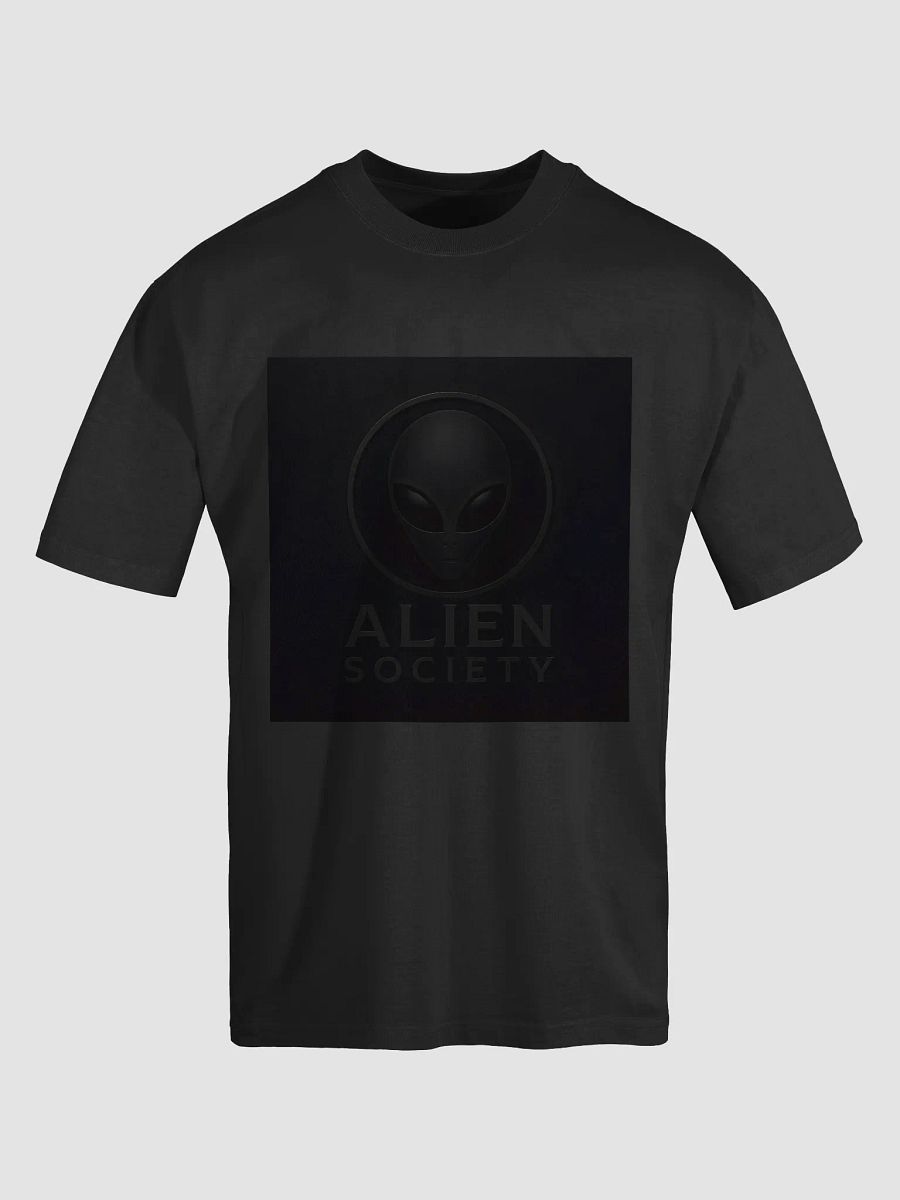 Galactic Oversized black Alien Society Tee product image (5)