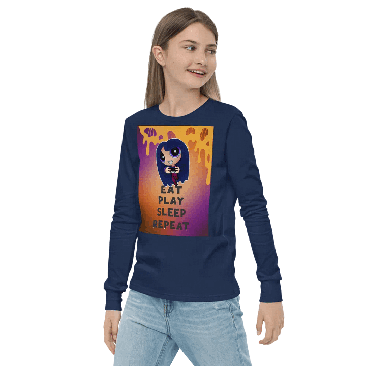 Youth Eat Play Sleep Long Sleeve Top product image (2)