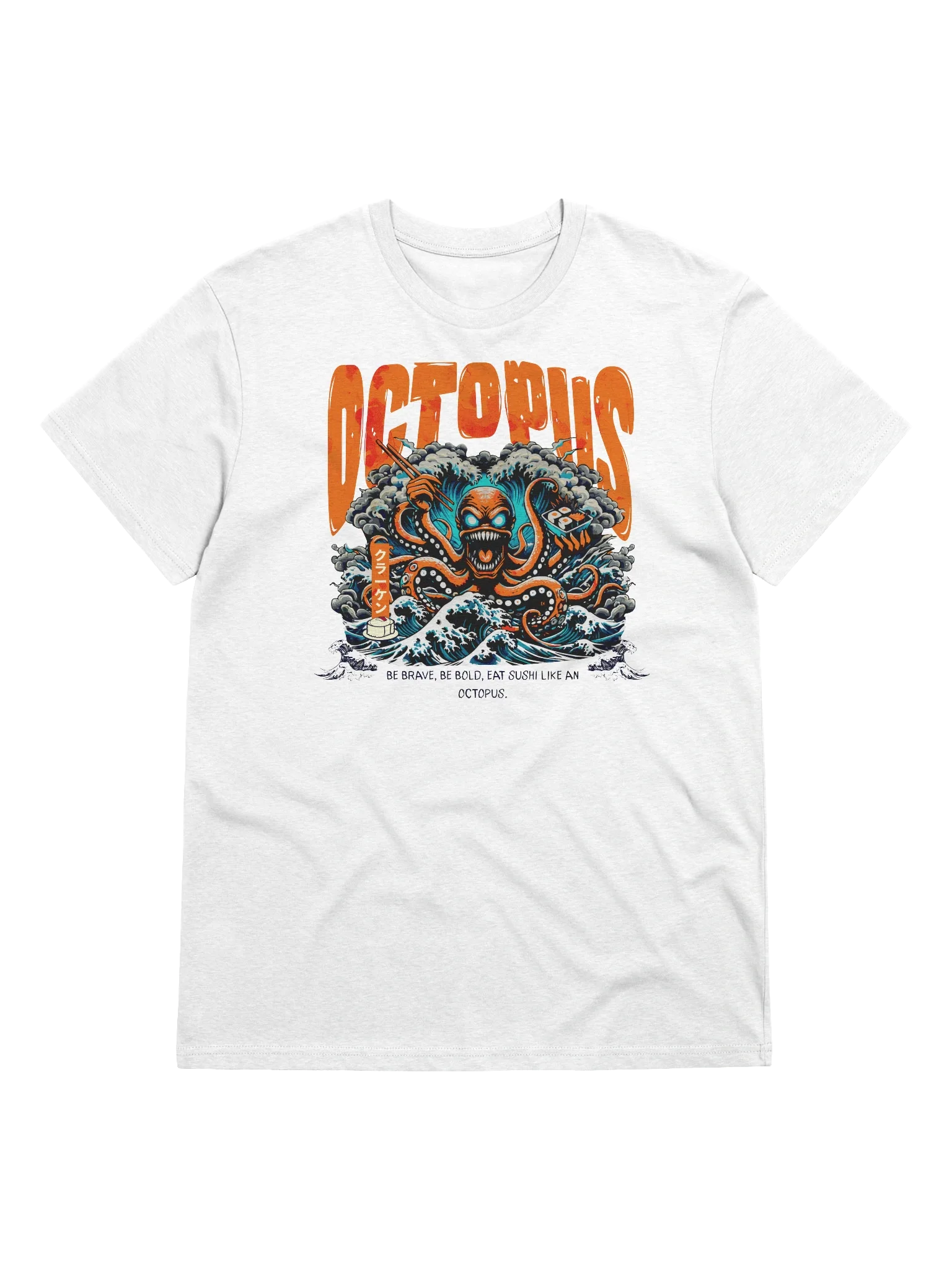 Crimson Kraken Over Neon Waves product image (2)