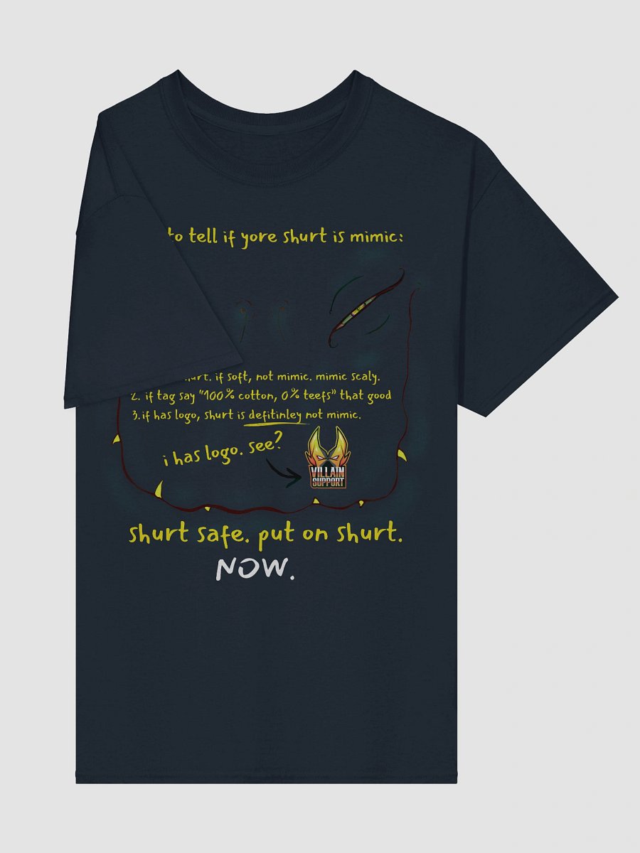 Mimic Shirt - Yellow Text product image (4)