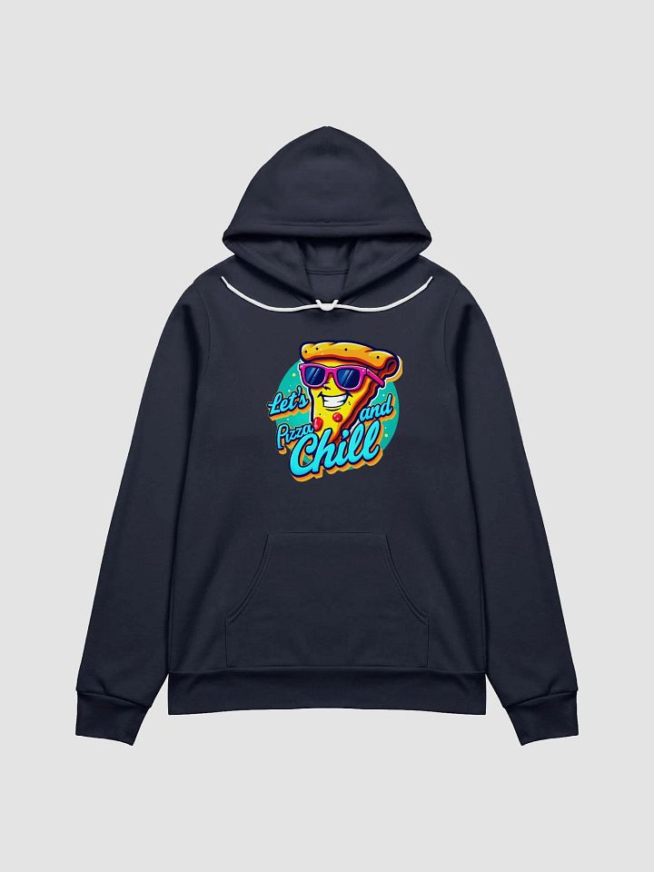 Pizza and Chill Cozy Hoodie Bella+Canvas (Adult Unisex) product image (5)