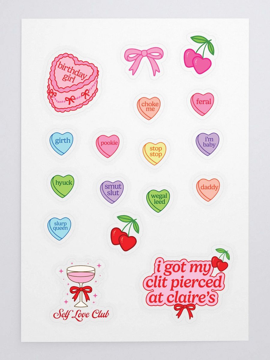 galentine's essentials sticker sheet product image (3)