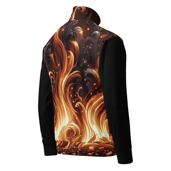 Inferno Blaze Unisex Track Jacket |Ai Design no purpose no freedom product image (2)