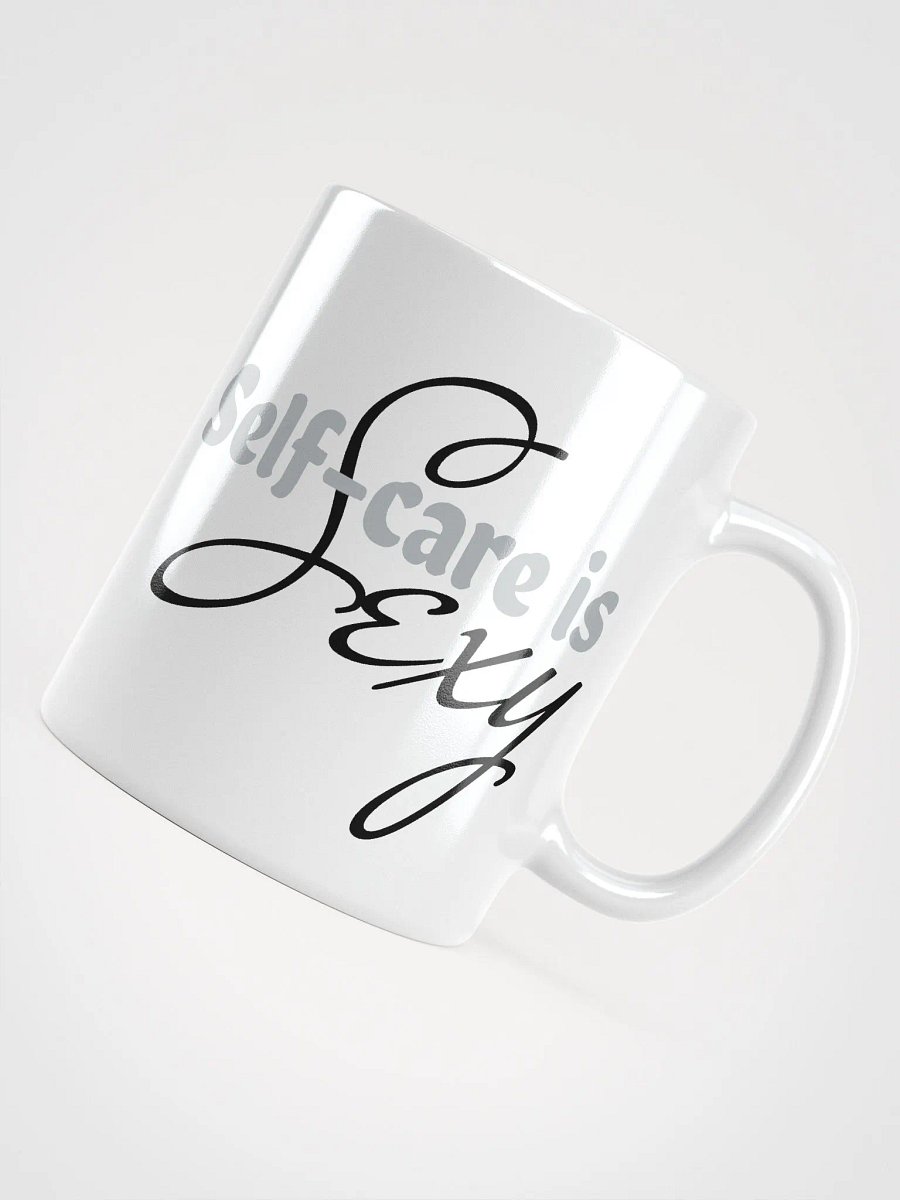 Self care is sexy - Tall black mug product image (7)