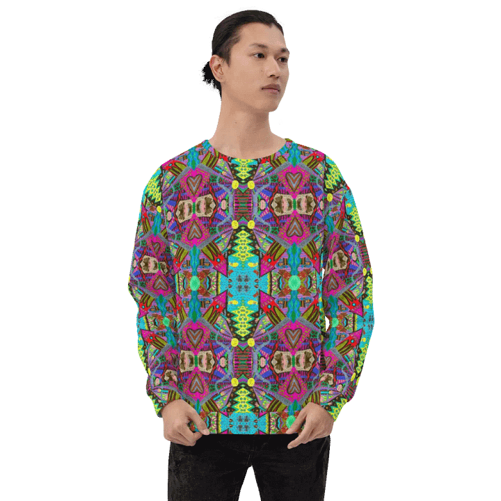 Abstract Doodle Art Tower Moment Unisex Sweatshirt product image (2)