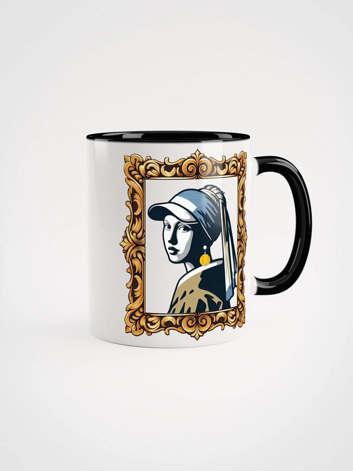 Softball Girl With A Pearl Earring Mug product image (4)
