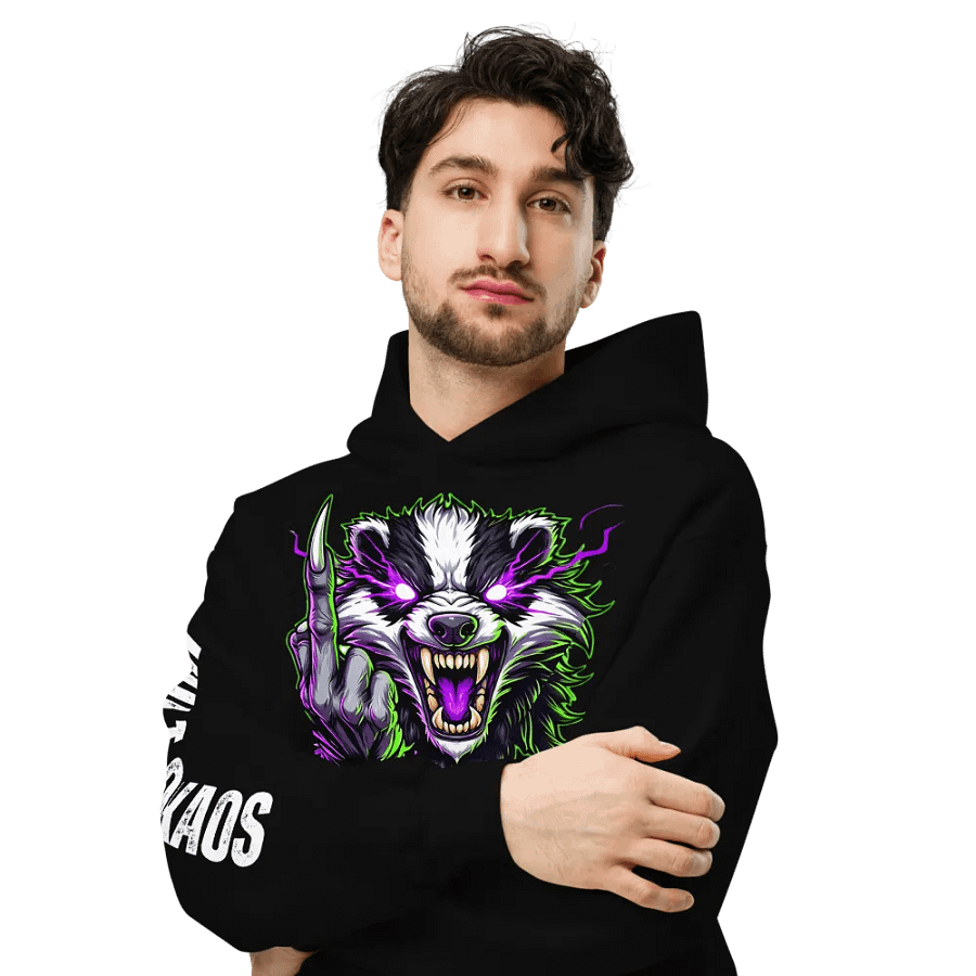 Kaos Badger Don't Give A F*ck Hoodie product image (6)