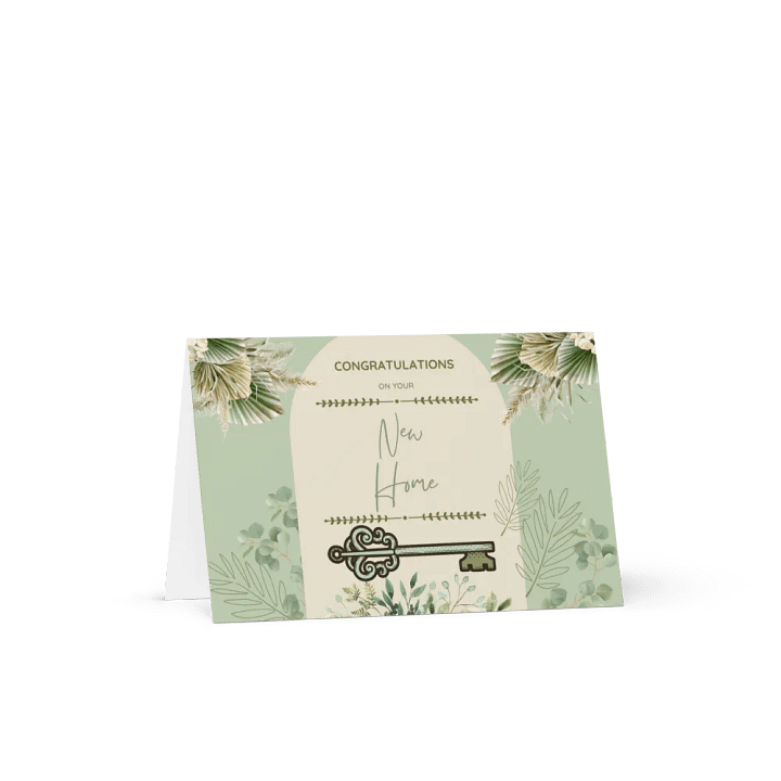 Congratulations on your new home Card product image (2)