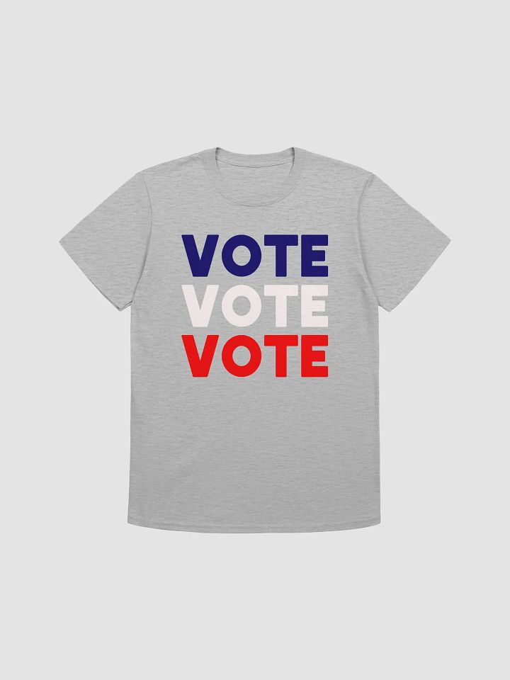 VOTE Blue White Red T-shirt product image (7)