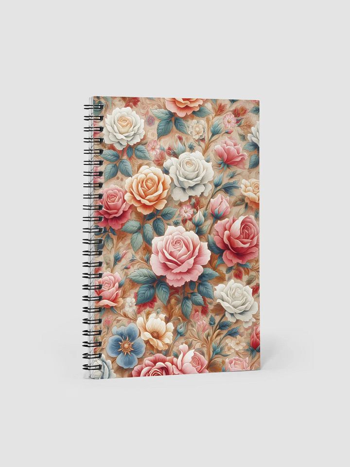 Royal Floral Spiral Notebook product image (1)