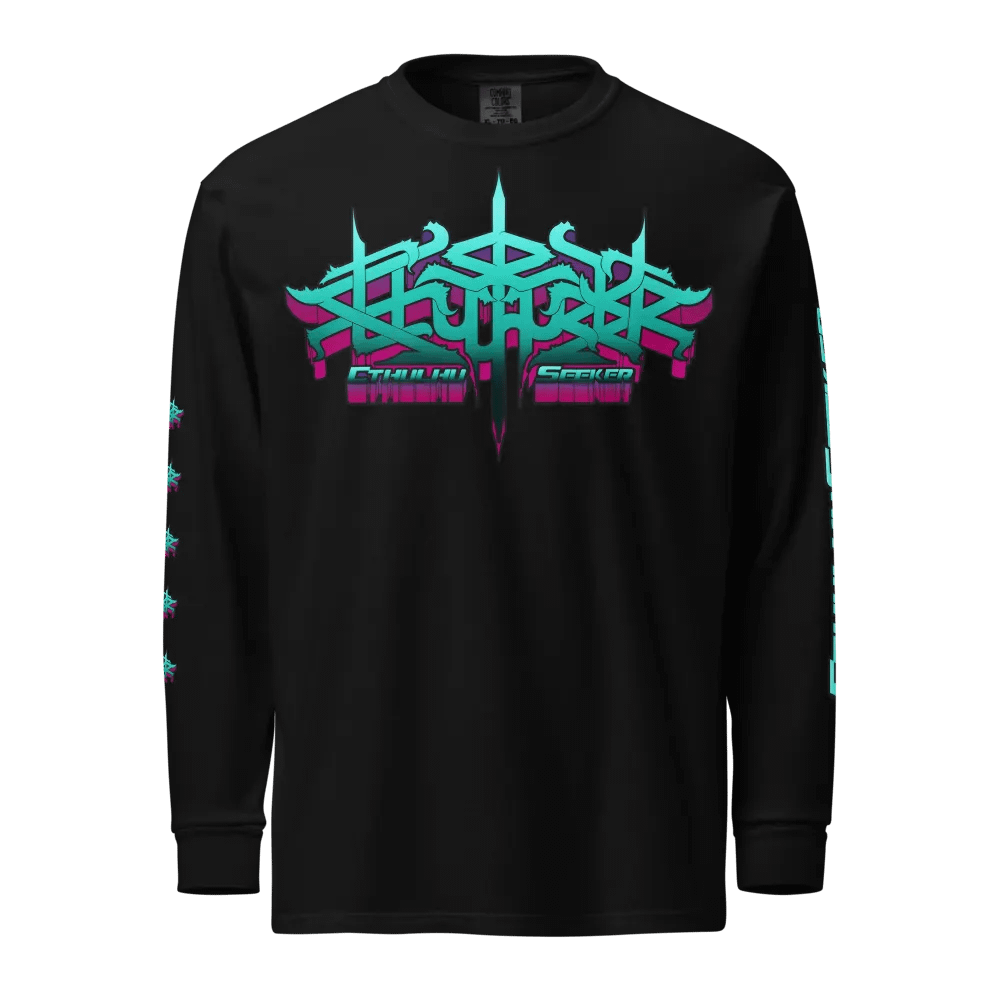 CthulhuSeeker Synthwave -Ver. 4- Longsleeve product image (1)