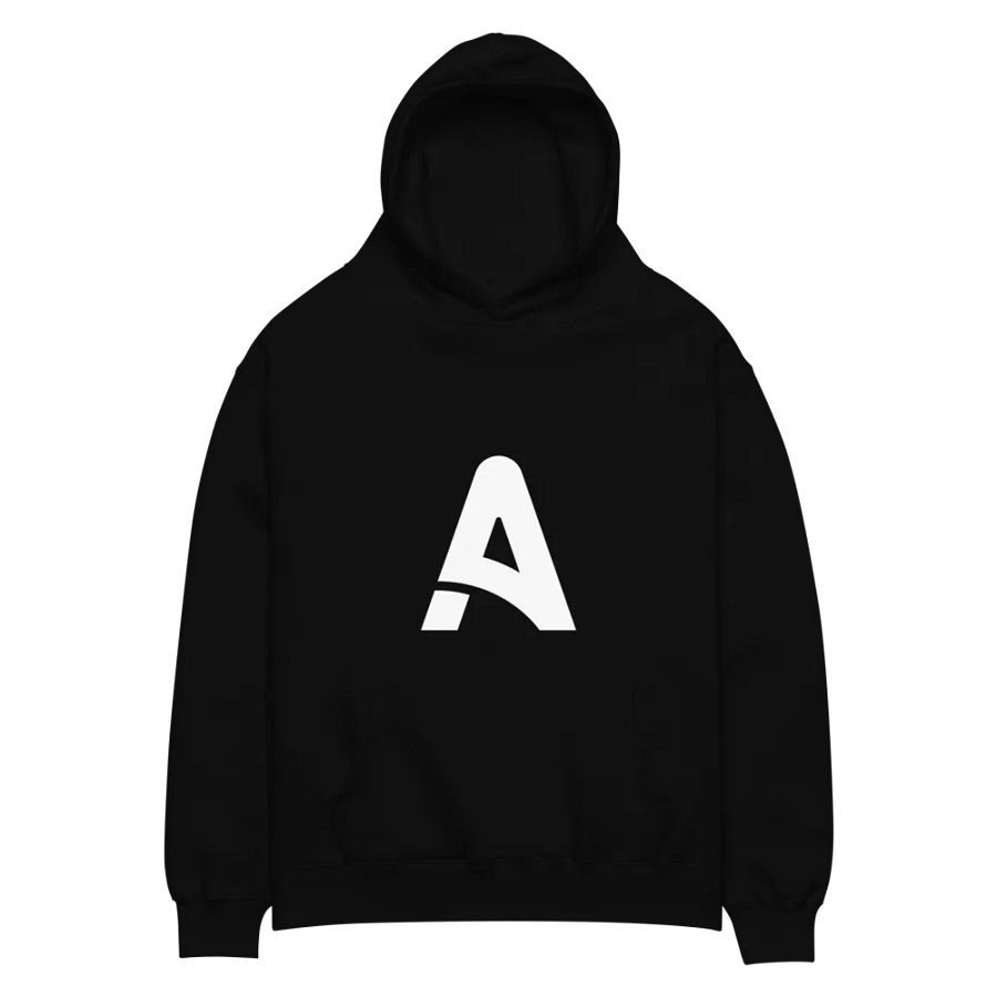 Abstract Letter A Minimalist Hoodie product image (2)